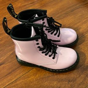 DR Martens Toddler Girl Pink Boot Size 9us